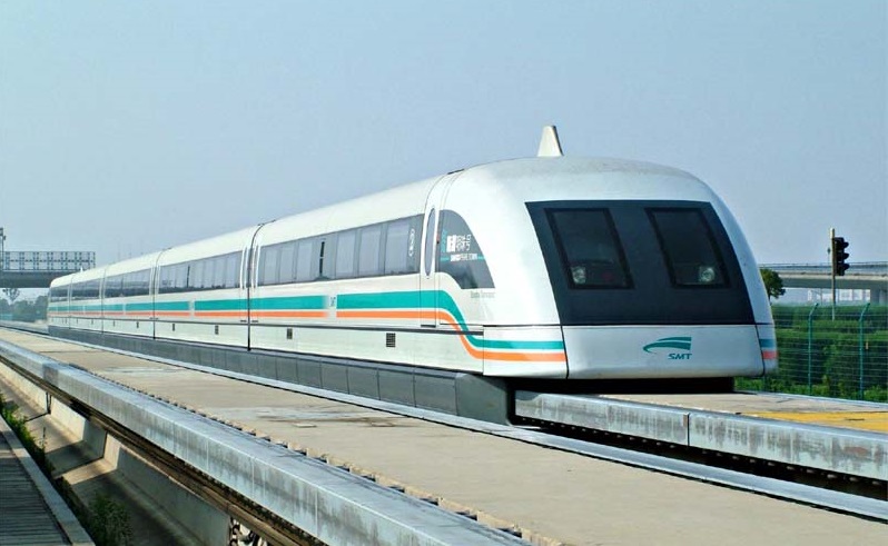 Chine : essai d'un prototype de train à sustentation magnétique roulant à 160 km/h